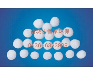 高效快速纤维球滤料